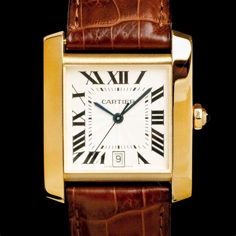 tank watches cartier|cartier watches tank francaise.